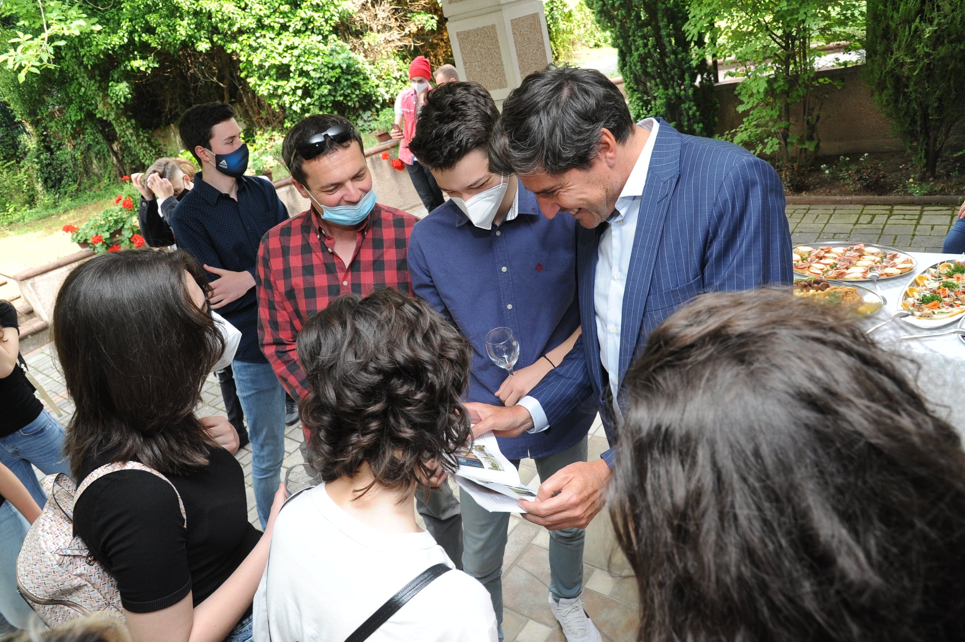 Visit of high school students to the exhibition “ESCAPE”