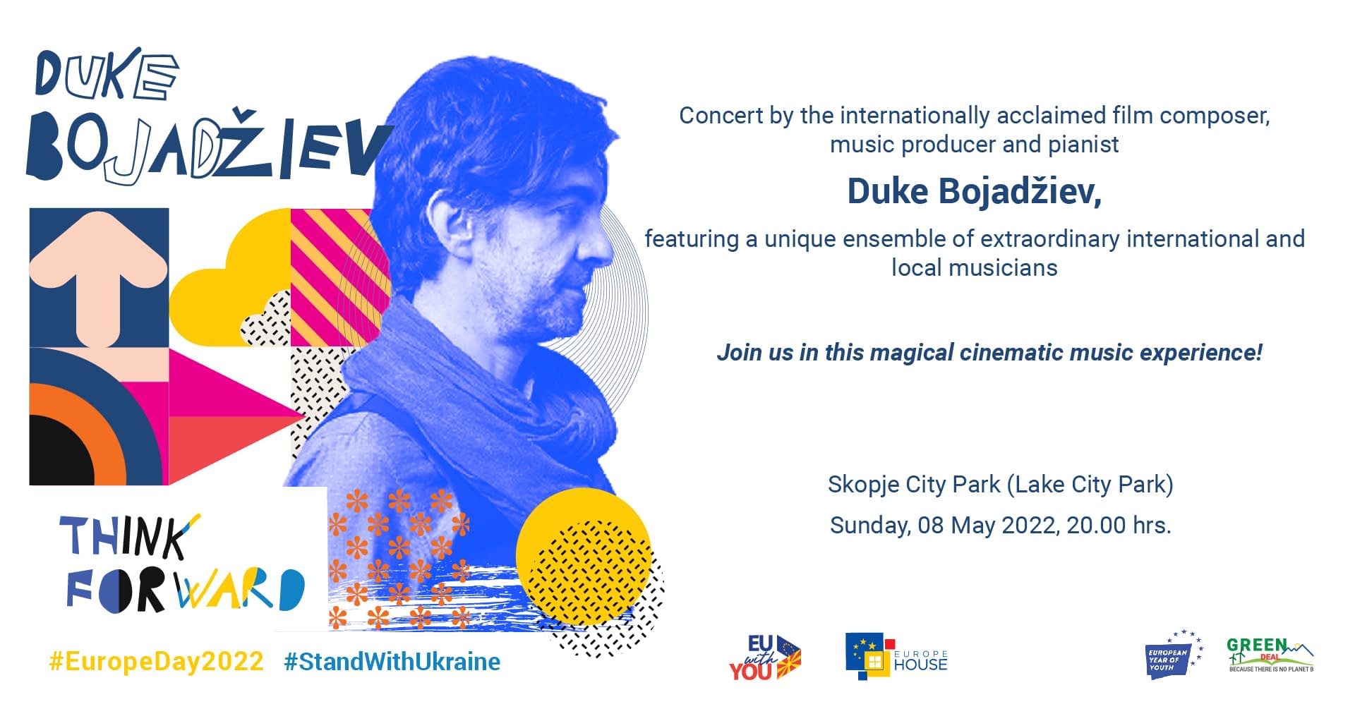 Duke Bojadziev concert at Skopje City Park