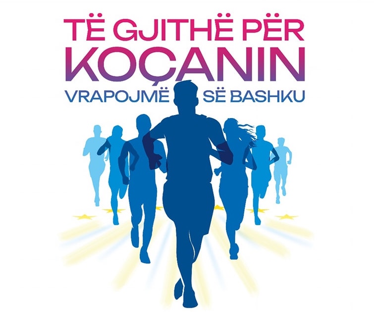 “TË GJITHË PËR KOÇANIN – VRAPOJMË SË BASHKU!”