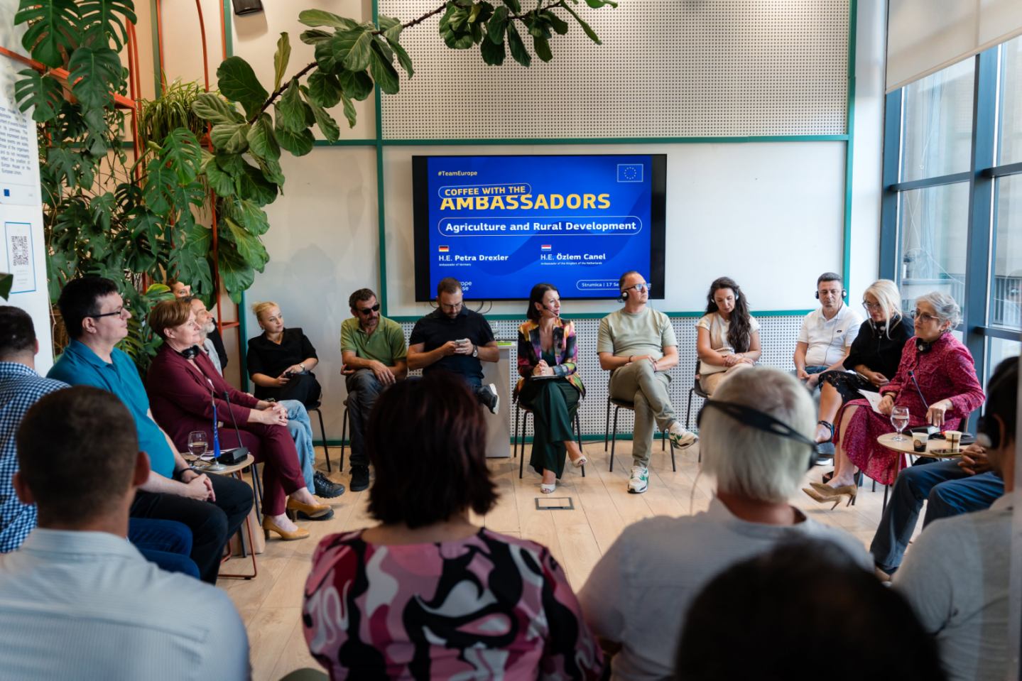 Coffee with Ambassadors in Strumica – A Dialogue on Agriculture, Rural Development and the European Future